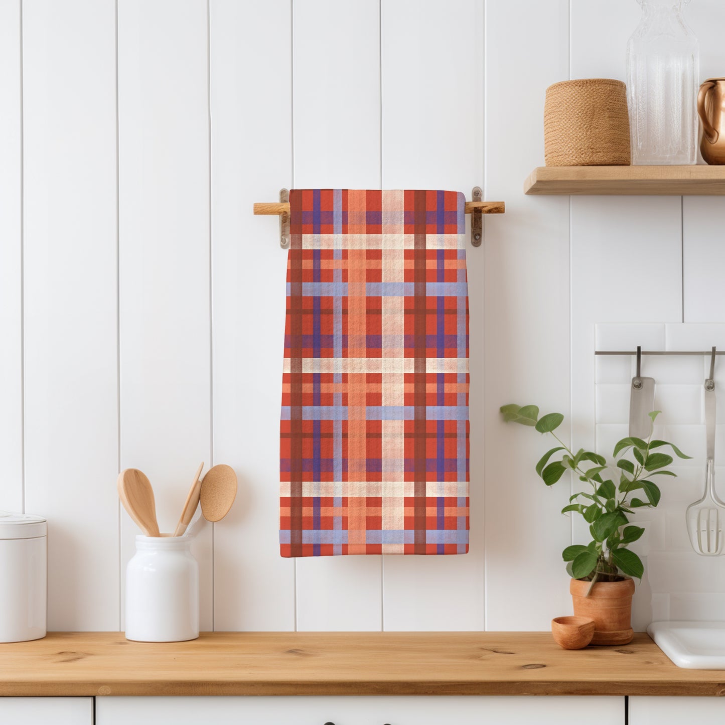 Classic Plaid Seamless Pattern Red | Digital Paper PNG | Tartan Check Design | 12β x 12β 300 DPI Commercial Use