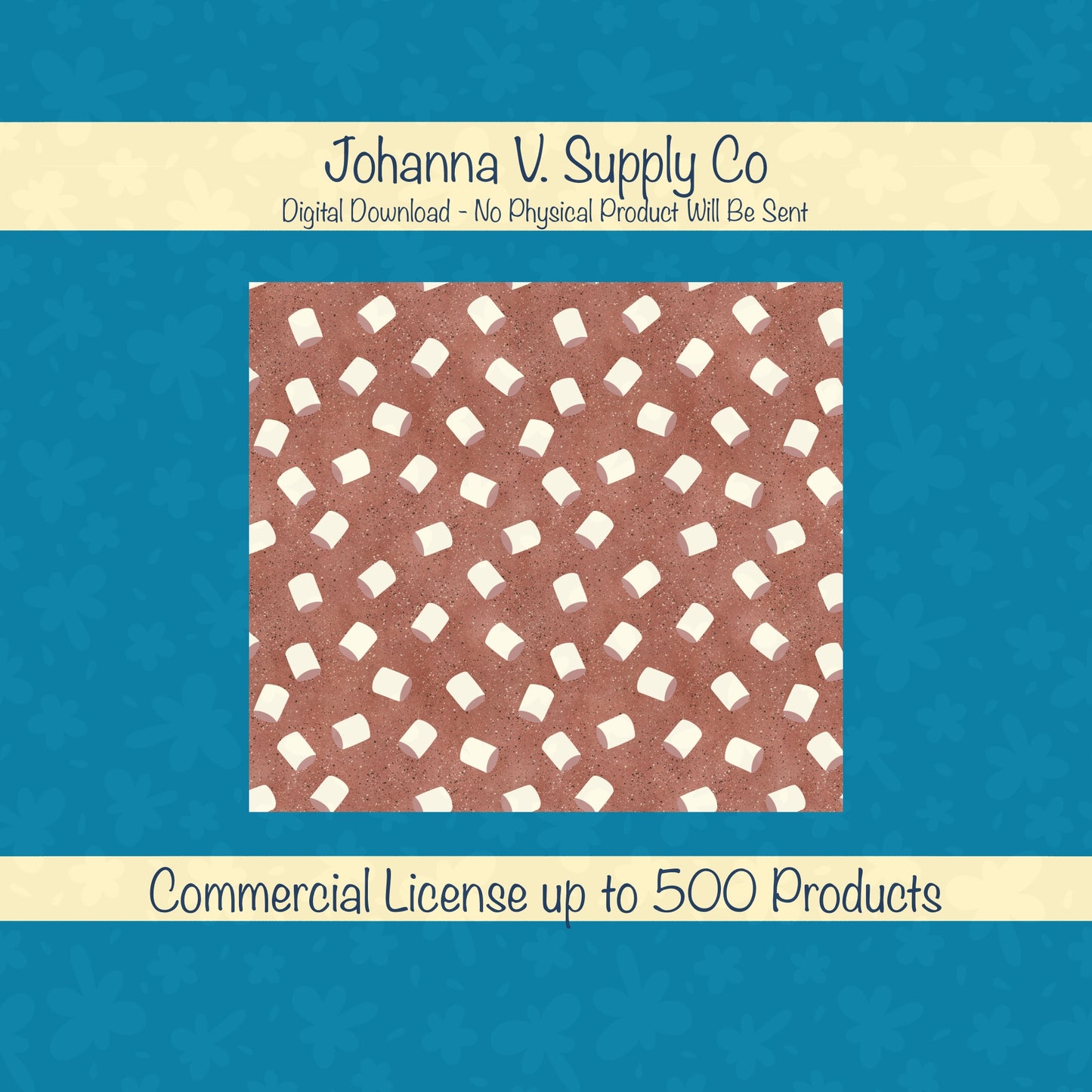 Hot Cocoa 20 oz Tumbler Wrap β Cozy Winter Mug Print PNG | Digital 9.25β x 8.20β