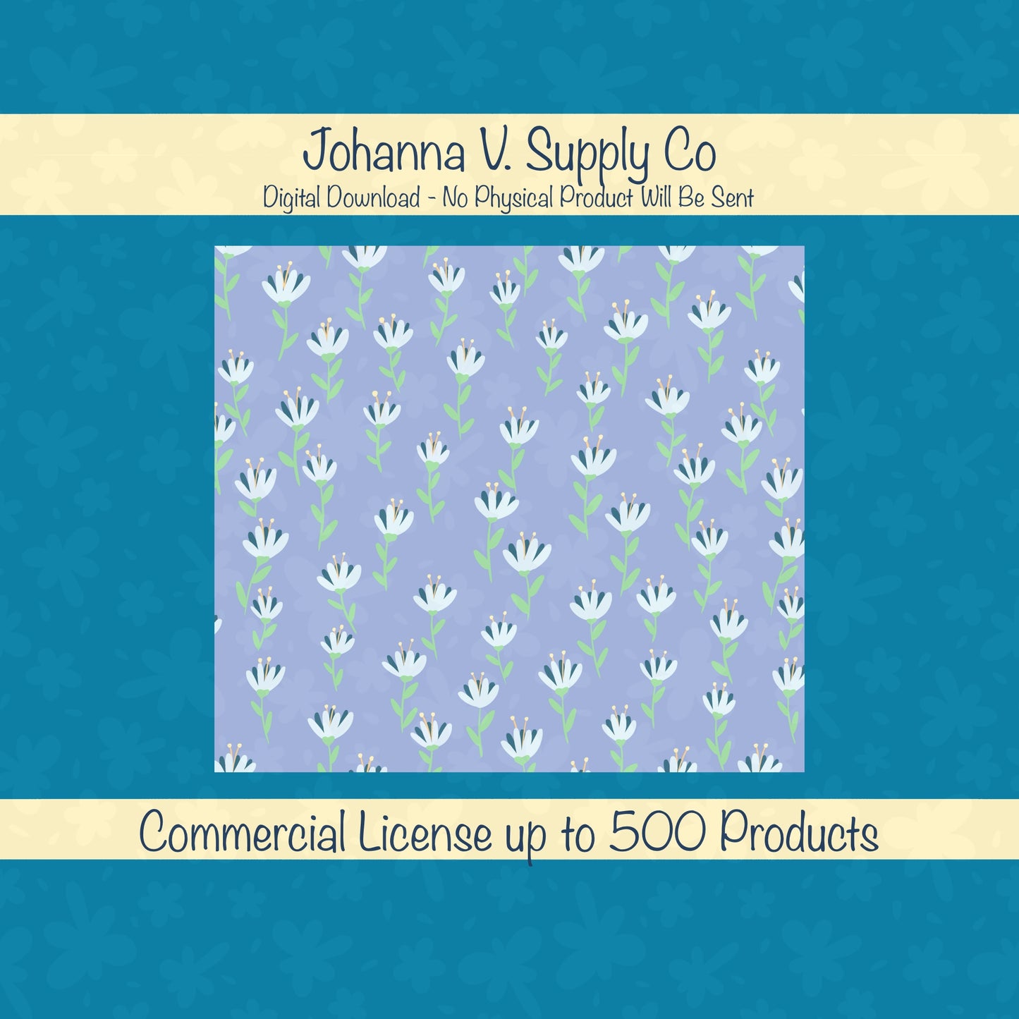 Whimsy Blooms Tumbler Wrap Purple β Digital Floral 9.25β x 8.20β PNG File