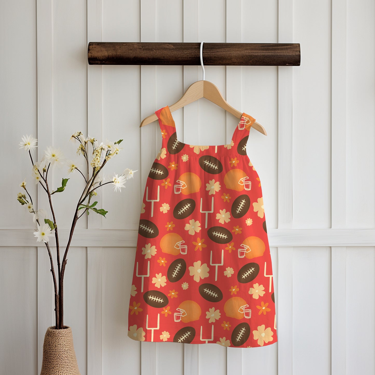 Botanical Orange Blossom Seamless Pattern Red | 12x12 PNG Digital Download | Citrus Floral Design