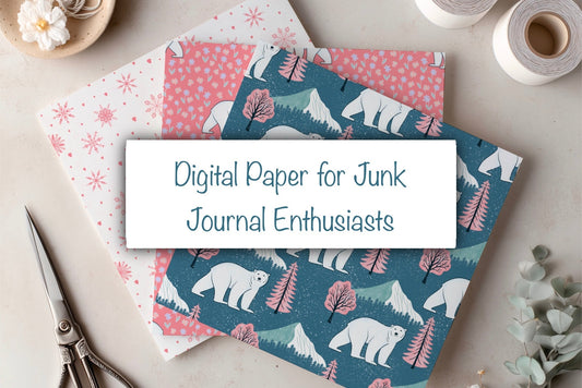 Digital Paper for Junk Journal Enthusiasts