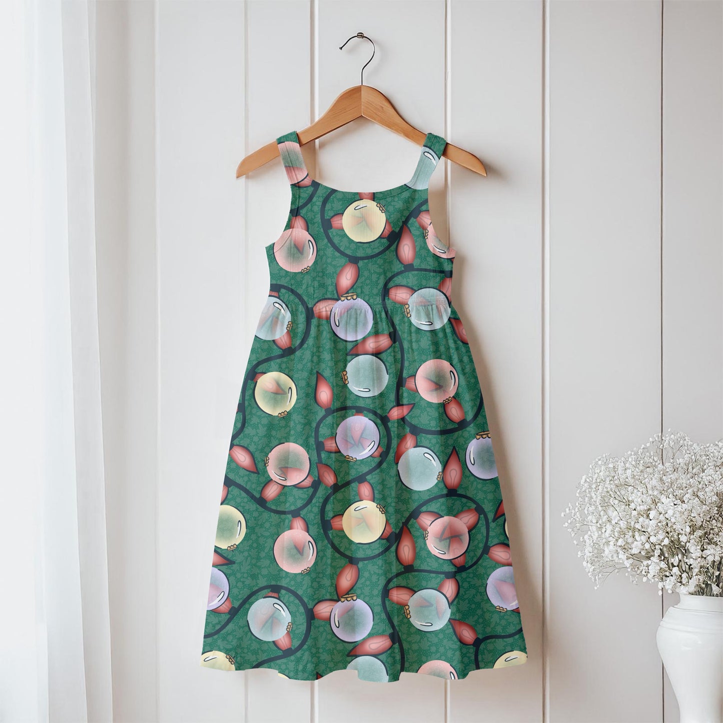 Christmas Basset Hound Seamless Pattern Bundle Mauve | Ornaments, Lights, Gifts & Candy Canes | 12x12” PNGs | Digital Download