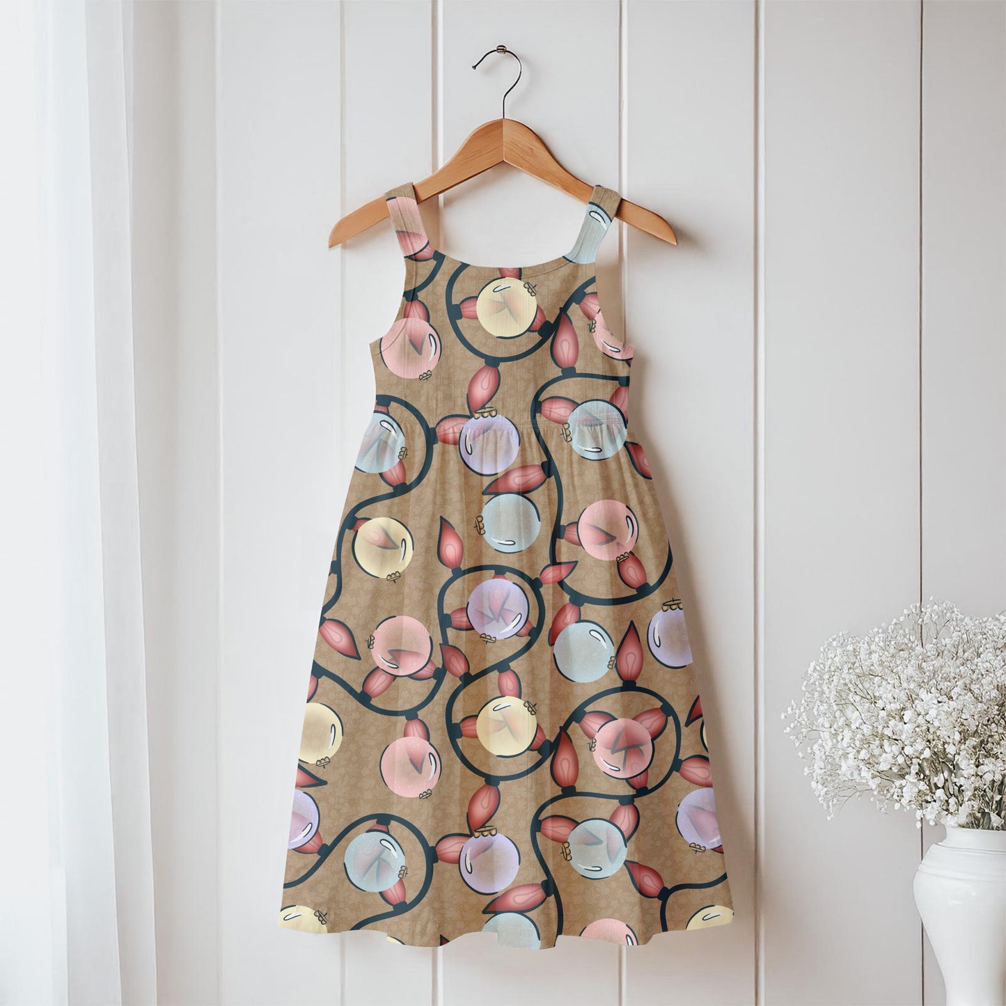 Christmas Basset Hound Seamless Pattern Bundle Green | Ornaments, Lights, Gifts & Candy Canes | 12x12” PNGs | Digital Download