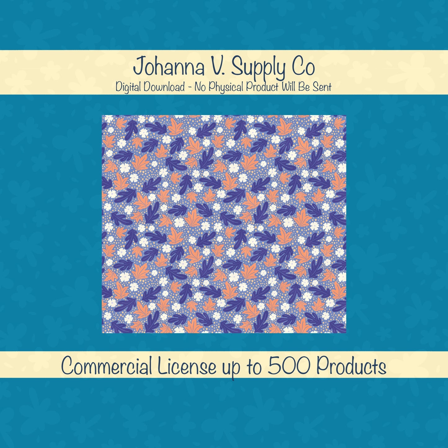 Fall Floral 20 oz Tumbler Wrap Purple – Cozy Autumn Flowers Digital PNG 9.25” x 8.20”