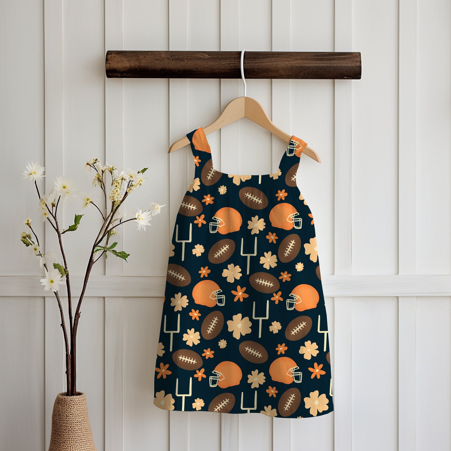 Football Seamless Pattern Dark | 12x12 PNG Digital Download | Sports Themed Background Design