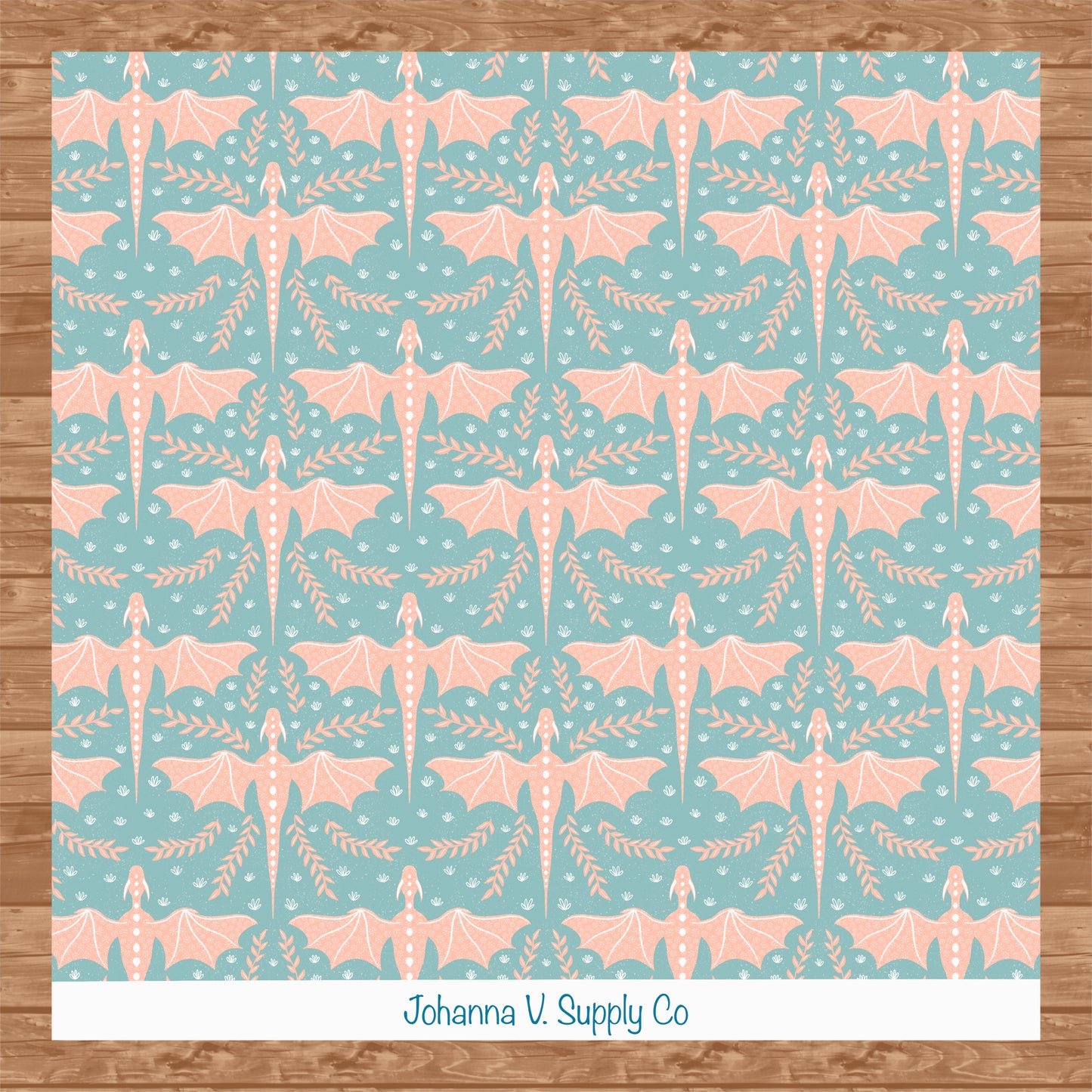 Dragons, Moons & Botanicals Digital Paper Pack | Fantasy Seamless Backgrounds | 12x12 PNG | Collection 2