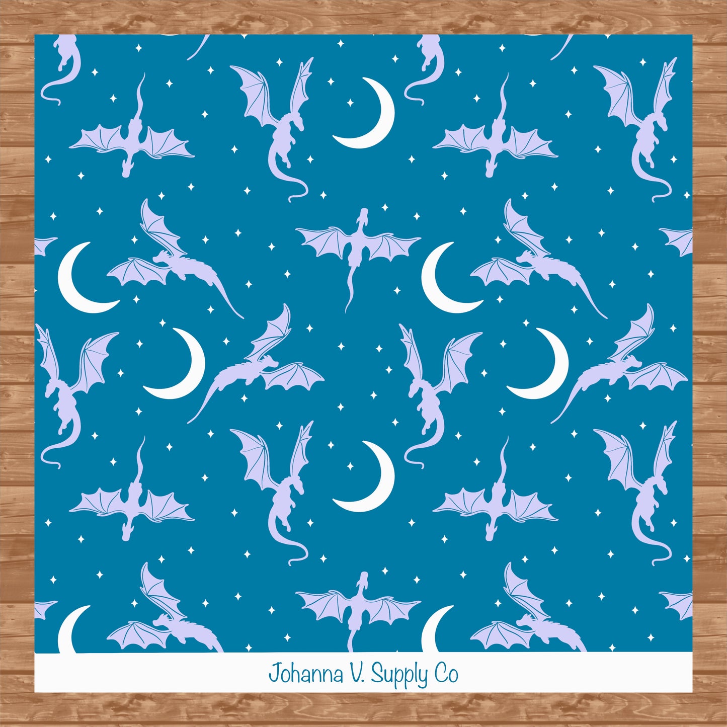 Dragons, Moons & Botanicals Digital Paper Pack | Fantasy Seamless Backgrounds | 12x12 PNG | Collection 3