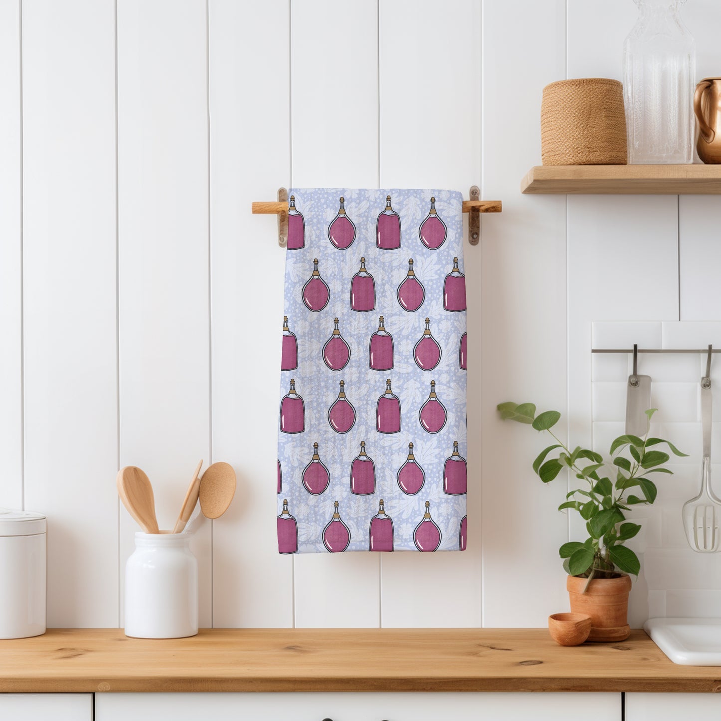 Mystic Witchy Potion Bottles Seamless Pattern Purple | Magical Apothecary Digital Design | PNG 12x12” 300 DPI